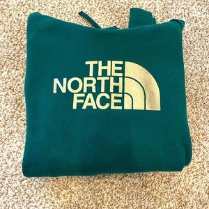 Forest Green & Gold Women’s Northface Hoodie